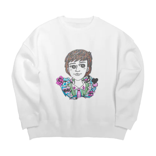 Shelubi Big Crew Neck Sweatshirt