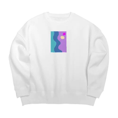 Friday night Big Crew Neck Sweatshirt