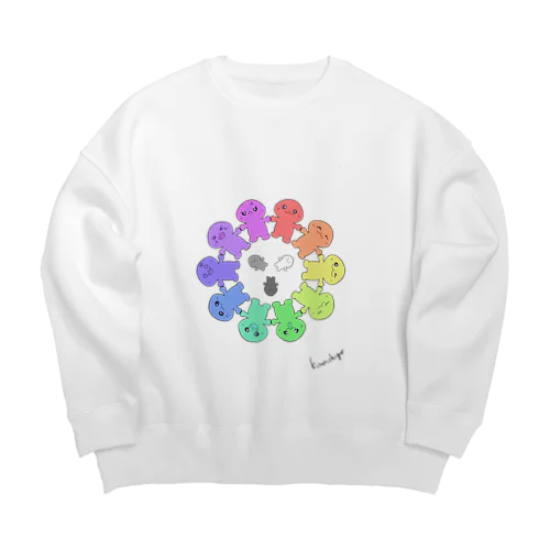 ぺんぺんくん、大集合！ Big Crew Neck Sweatshirt