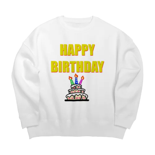 ハッピーバースデー2 Big Crew Neck Sweatshirt