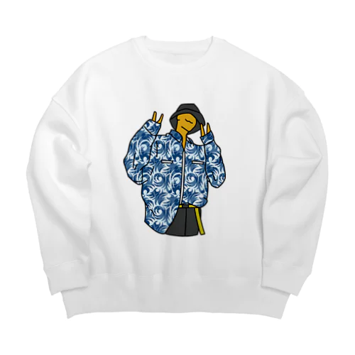 ＰＯＰくん Big Crew Neck Sweatshirt