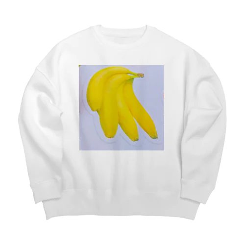 バナなんぼん Big Crew Neck Sweatshirt