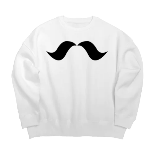 ヒゲ Big Crew Neck Sweatshirt