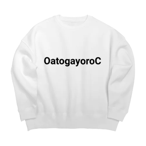 OatogayoroC Big Crew Neck Sweatshirt