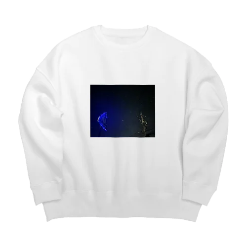 夜の標識 Big Crew Neck Sweatshirt