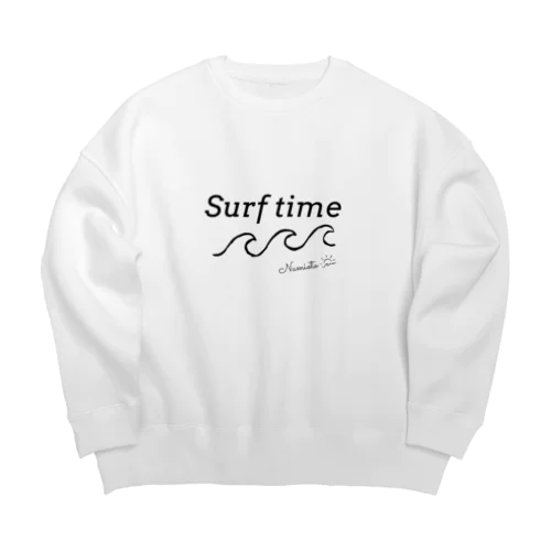 surf time×namioto ビッグシルエットスウェット