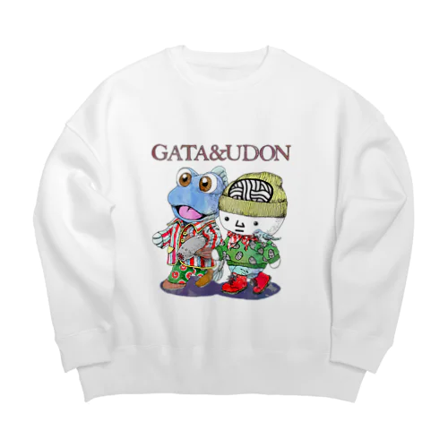 GATA&UDON Big Crew Neck Sweatshirt