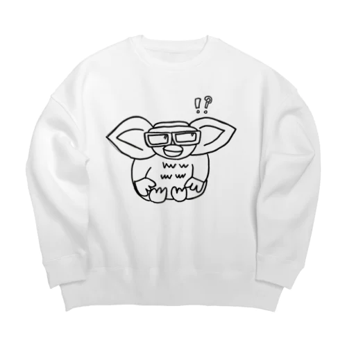 サングラスさん Big Crew Neck Sweatshirt