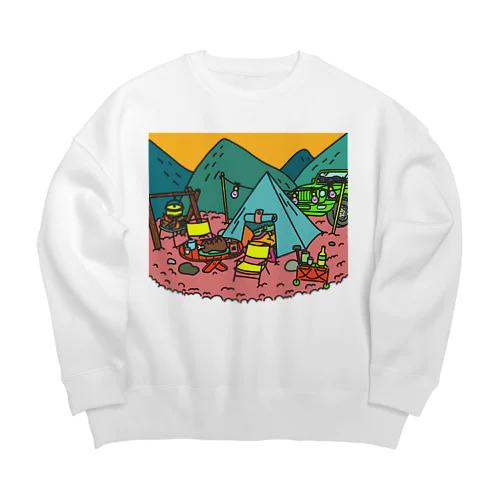 キャンプ　秋 Big Crew Neck Sweatshirt