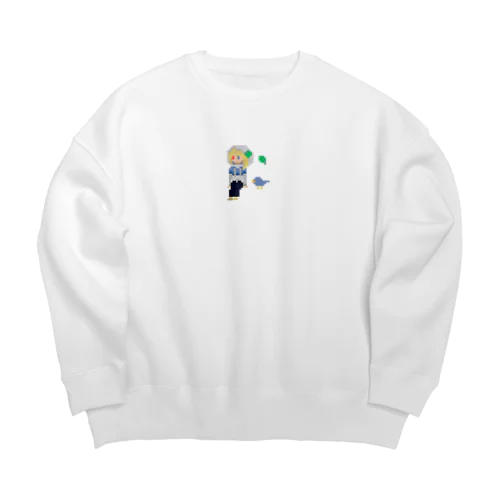 ねとりのねと Big Crew Neck Sweatshirt