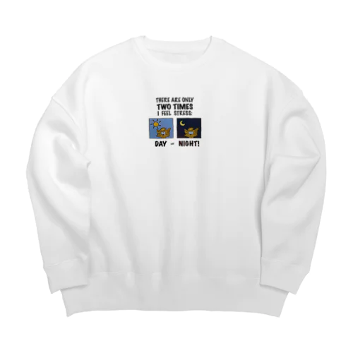 ぴーす Big Crew Neck Sweatshirt