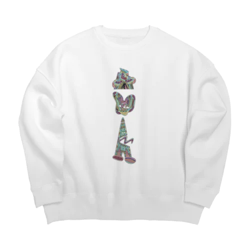 ～矛盾～ Big Crew Neck Sweatshirt