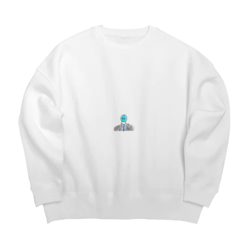 水晶体 Big Crew Neck Sweatshirt