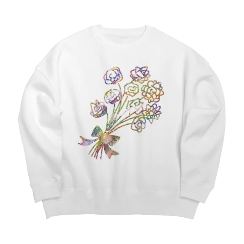 フラワーギフト Big Crew Neck Sweatshirt