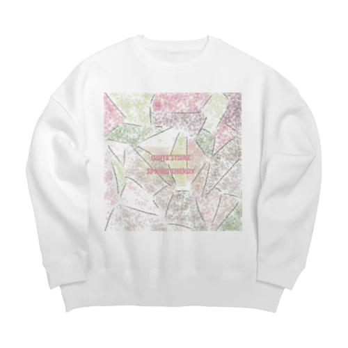 QuiteStone SpringEnergy Big Crew Neck Sweatshirt