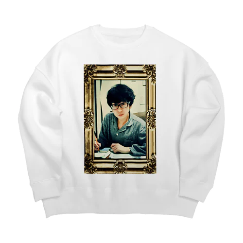 ぷーちゃんグッズ Big Crew Neck Sweatshirt