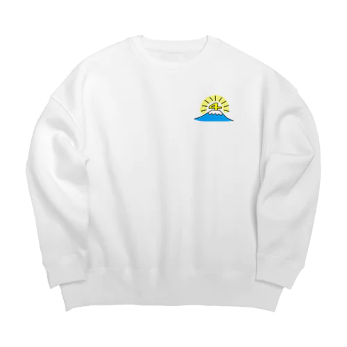 ふじよん Big Crew Neck Sweatshirt