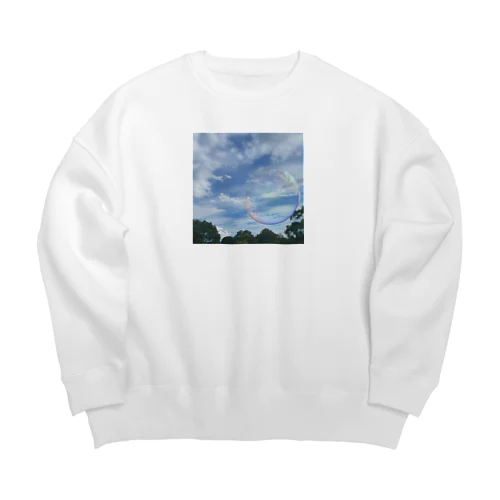 シャボン玉 Big Crew Neck Sweatshirt