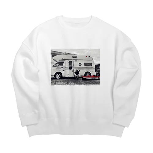 黄昏 Big Crew Neck Sweatshirt