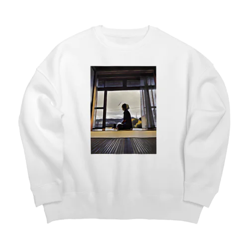 縁側 Big Crew Neck Sweatshirt