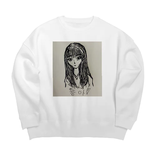 チョアTシリーズ Big Crew Neck Sweatshirt