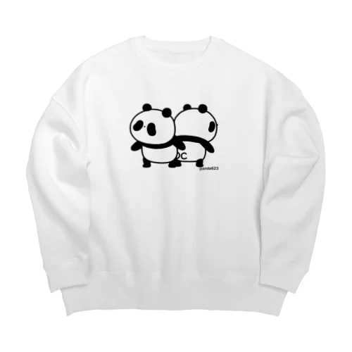 どこどこ？ Big Crew Neck Sweatshirt