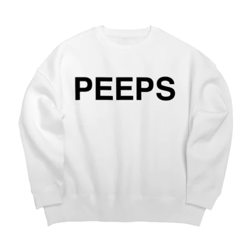 PEEPS-ピープス- Big Crew Neck Sweatshirt