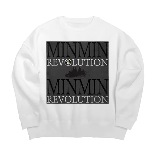 Minmin revolution ルシファ ビッグシルエットスウェット