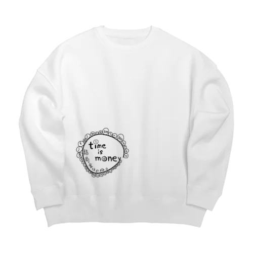 1番大切なもの Big Crew Neck Sweatshirt