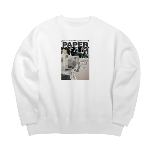 Paper Big Crew Neck Sweatshirt