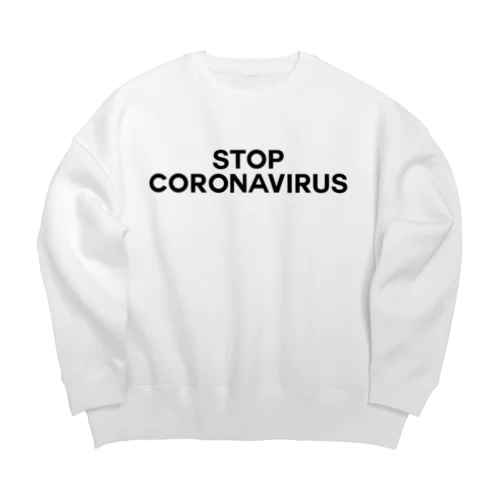 STOP CORONAVIRUS-ストップ コロナウイルス- ビッグシルエットスウェット