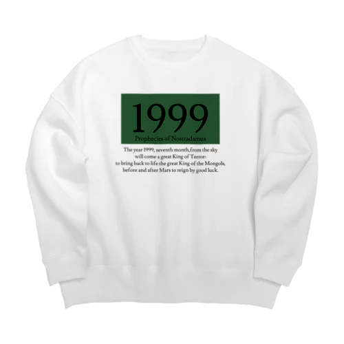 ノストラダムスの大予言 Big Crew Neck Sweatshirt