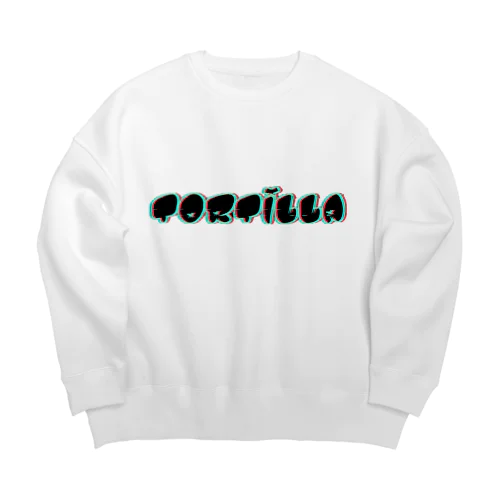 トルティーヤ  tortilla Big Crew Neck Sweatshirt