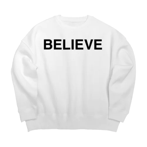 BELIEVE-ビリーブ- Big Crew Neck Sweatshirt