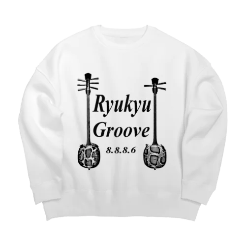 RyukyuGroove Big Crew Neck Sweatshirt