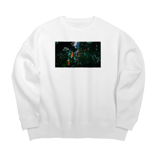 夏の池 Big Crew Neck Sweatshirt