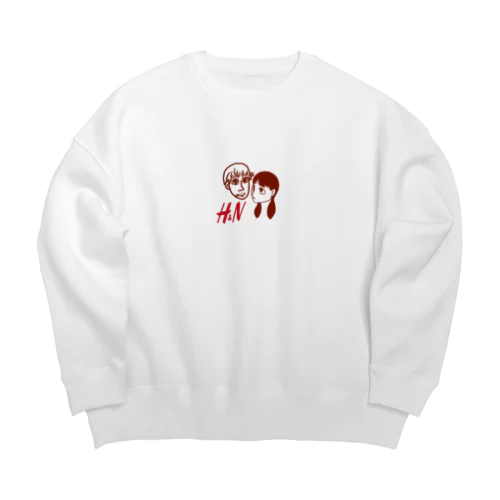 あの二人のトレーナー Big Crew Neck Sweatshirt