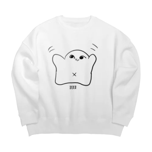 ﾖﾖﾖ Big Crew Neck Sweatshirt