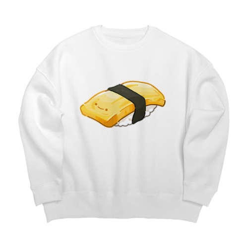 にくらしいたまごのお寿司 Big Crew Neck Sweatshirt