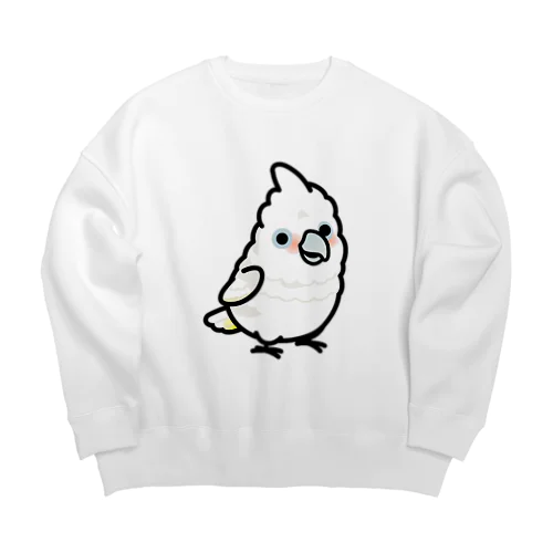 Chubby Bird シロビタイムジオウム Big Crew Neck Sweatshirt