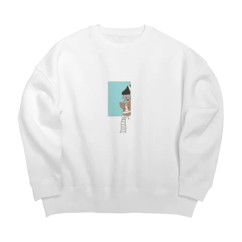 脱出 Big Crew Neck Sweatshirt