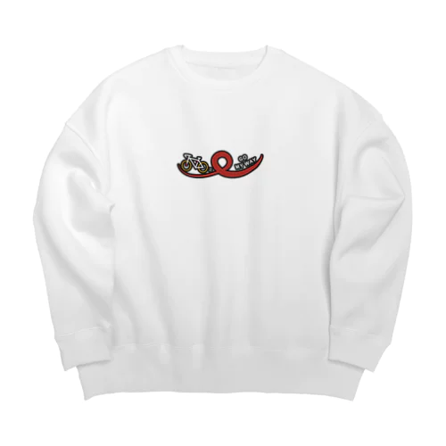 GO MY WAY Big Crew Neck Sweatshirt