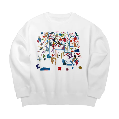 ひのアートカフェ オリジナルデザイン Big Crew Neck Sweatshirt