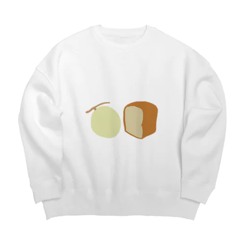 メロンパン Big Crew Neck Sweatshirt