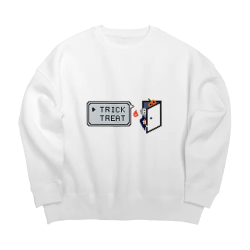 ハロウィン襲来 Big Crew Neck Sweatshirt