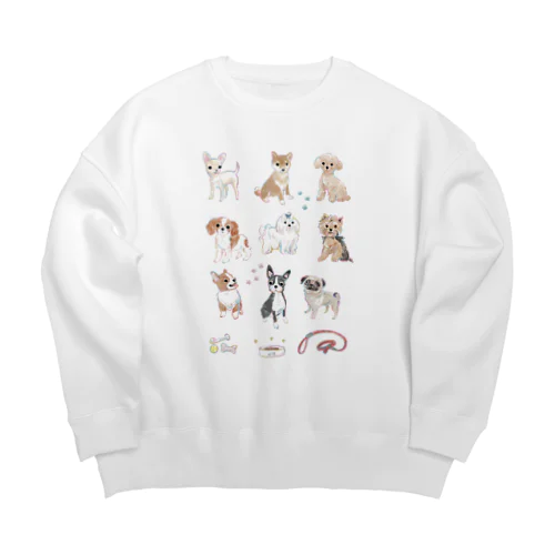 犬 Big Crew Neck Sweatshirt