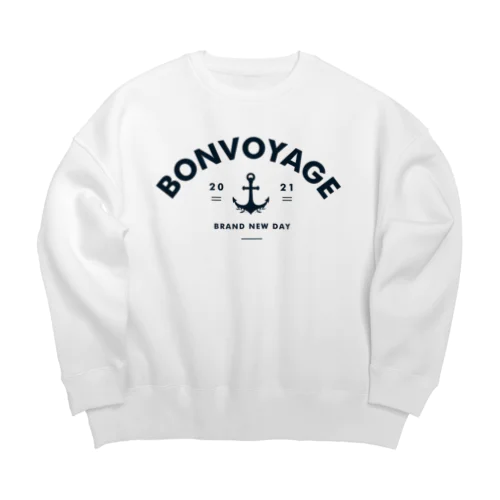 BON VOYAGE Big Crew Neck Sweatshirt