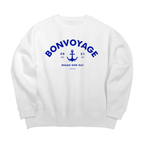 BON VOYAGE Big Crew Neck Sweatshirt