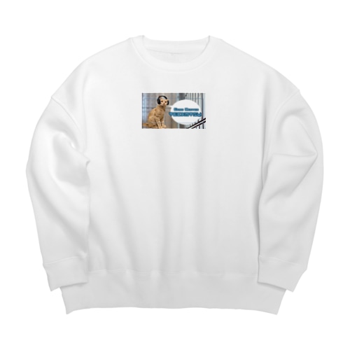 ゲームセンターてっこつ Big Crew Neck Sweatshirt