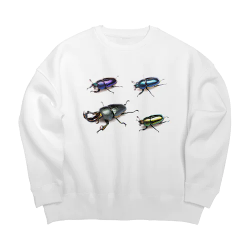 ぱぷきん！ Big Crew Neck Sweatshirt